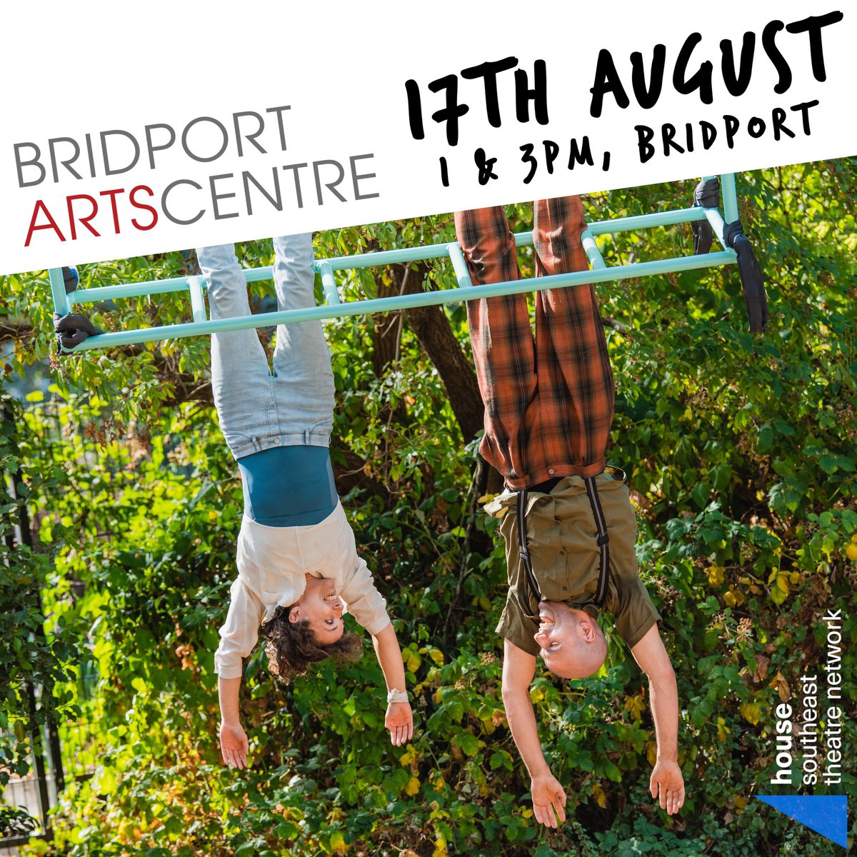 We have packed our bags and THE GUY IN THE LUGGAGE RACK is travelling to <a href="/bridportarts/">Bridport Arts Centre</a> next. See us on the 17th of August at 1 &amp; 3pm. More info &amp; tickets - check the link in our bio