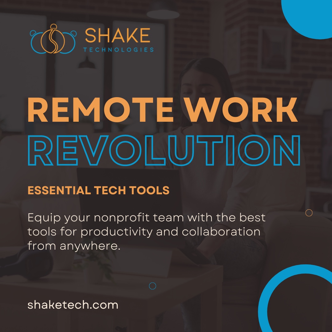 shaketech's tweet image. End your week by empowering your remote team with the best tech tools. Find out which tools can transform your workflow at shaketech.com. #RemoteWork #TechForNonprofits 

Learn more: 
#nonprofit #nonprofits #nonprofitorganizations #tech #techno...