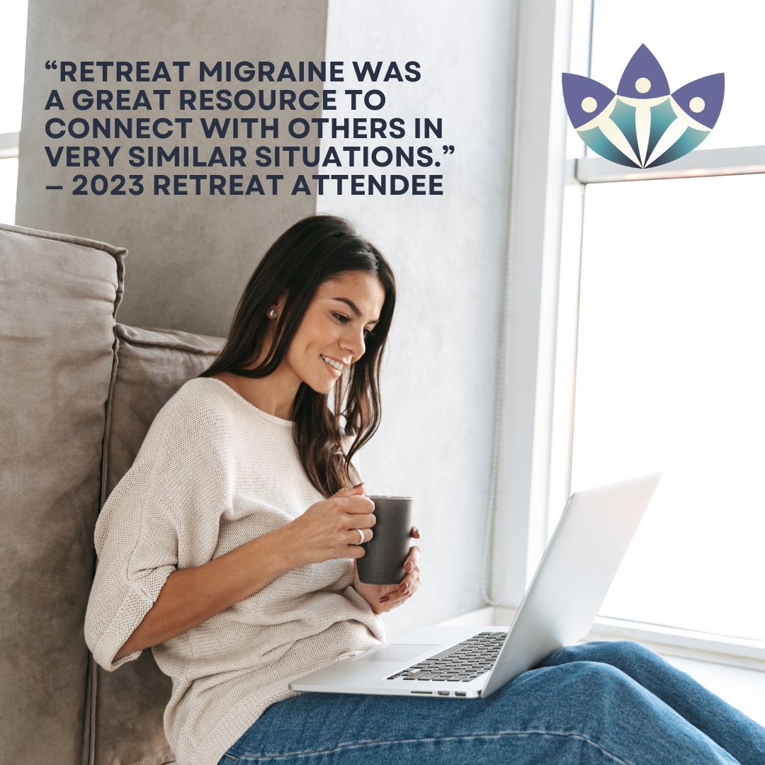 CoalitionCHAMP's tweet image. This life-changing event is virtual this year and 100% free. Register today to empower your patient voice!
#RetreatMigraine #EmpowerYourPatientVoice #RM24
headachemigraine.org/retreatmigraine