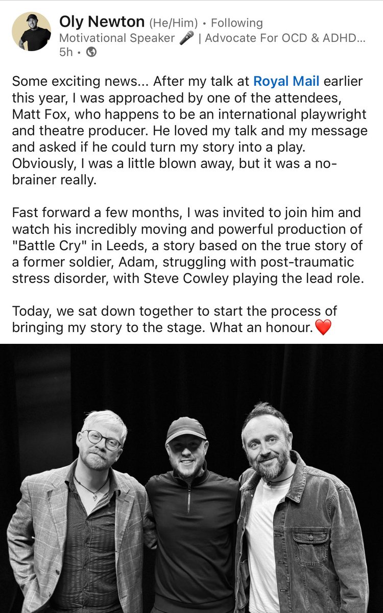 It’s been a while coming! But we are thrilled to be working with Oly Newton from <a href="/Run4YourMind/">Run4yourmind</a>-  what an absolute privilege! Watch this space