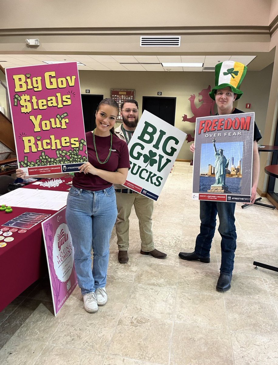 PrincessPatri0t's tweet image. Hey everyone! 🌟 I’m pumped to be your TPUSA Field Rep! Last semester was a blast with awesome events and new friends. I’ll be on your campus soon, so don’t be shy – swing by and say hi! 🇺🇸
@TPUSA @tpusastudents
#TPUSA #FieldRep #GetInvolved #socialismsucks #SeeYouSoon