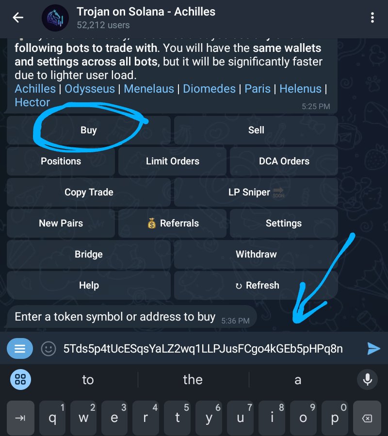 jwinuuu's tweet photo. Quick setup for the telegram bot

Click Start and you automatically get a wallet generated for you.

Send some funds there and you are good to go

To buy a token you simply paste the token address

If somehow a swap fails you can click ' Retry '

#TradingBot #telegram #solwallet https://t.co/O9JWnwq37r