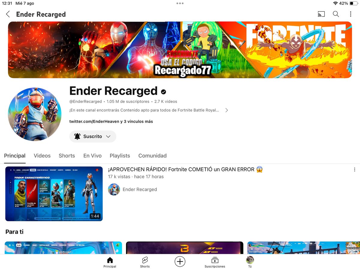 MatyGoku888's tweet photo. @EnderHeaven Me apunto a el pase (soy tu subscriptor desde 2020) https://t.co/9GHIhRhmnl