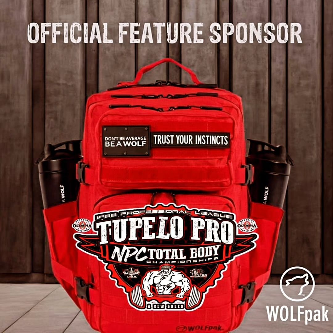 JudyGaillard's tweet image. WHO WANTS A #WolfPAK bag?🎒 @WOLFpaktrust is an official feature sponsor for the 2024 IFBB Tupelo Pro &amp;amp; NPC Total Body Championships!
 
ALL IFBB pro league &amp;amp; NPC Open winners get a WOLFPAK BAG!
Never Average Always a Wolf! 
Register online @ 
totalbodygym.net/championships/…
