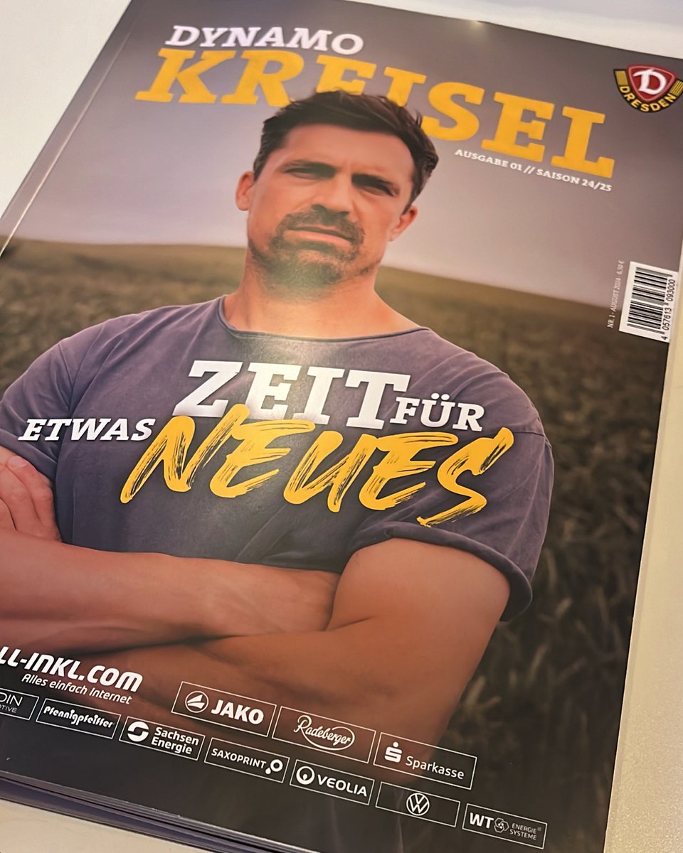 Keiner von Euch 🎉 (@karstenvonw) on Twitter photo Das neue Kreisel Magazin kann ich jedem nur ans Herz legen - wahnsinnig informativ und kurzweilig zu lesen.
Danke <a href="/DynamoDresden/">SG Dynamo Dresden</a> #sgd1953 Das neue Kreisel Magazin kann ich jedem nur ans Herz legen - wahnsinnig informativ und kurzweilig zu lesen.
Danke <a href="/DynamoDresden/">SG Dynamo Dresden</a> #sgd1953