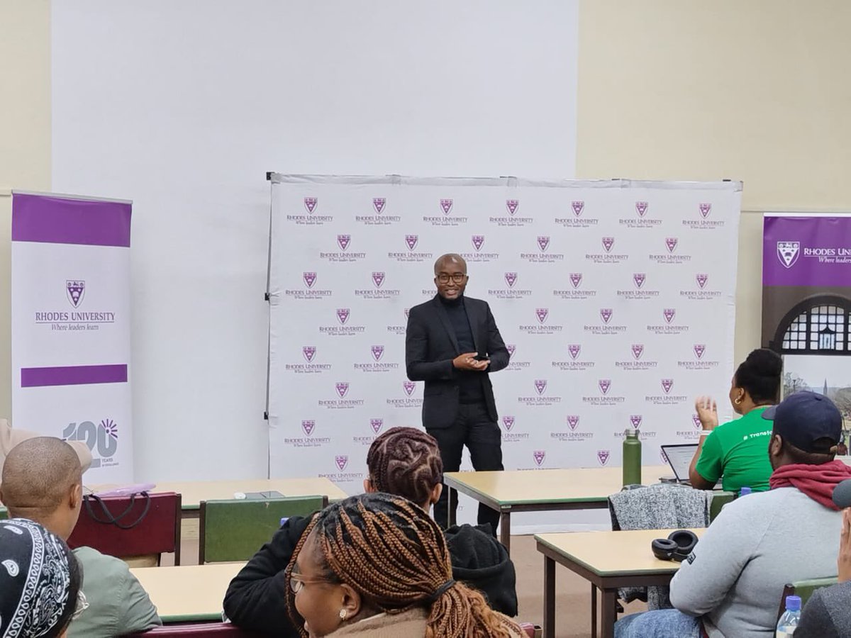 NotInMyNameINT's tweet photo. NIMNI President, Siyabulela Jentile concludes a very informative workshop with Transformation Representatives from different Residences at Rhodes University.  #NotInMyName remains committed to the transformation and leadership development agenda. @siya_jentile @Rhodes_Uni https://t.co/7QmztqCI3y