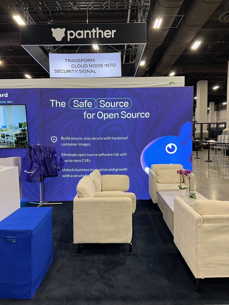 Day 1 of #BlackHat in Las Vegas is here! 🙌 🎩

Come visit us at booth #775 to get the low-down on Chainguard Images, and pick up some swag while you're at it. We've got stickers, playing cards, SAOs, and more. 🔥

See you there!