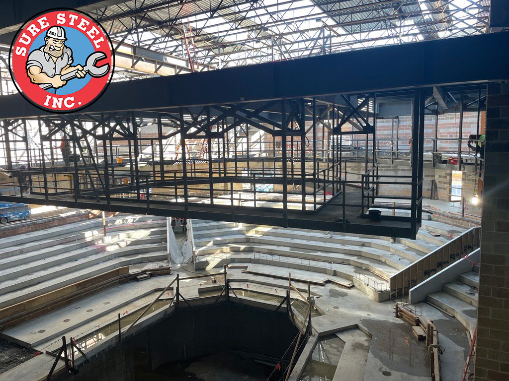 suresteel's tweet photo. Take a look at the inside of @HCTO in Pleasant Grove, Utah. There are two theaters within this new location for the community to enjoy. We'll keep you updated on the progress. #SSIProjectUpdate #SureSteel @LaytonConstruct @Method_Studio https://t.co/AgRR58wri1