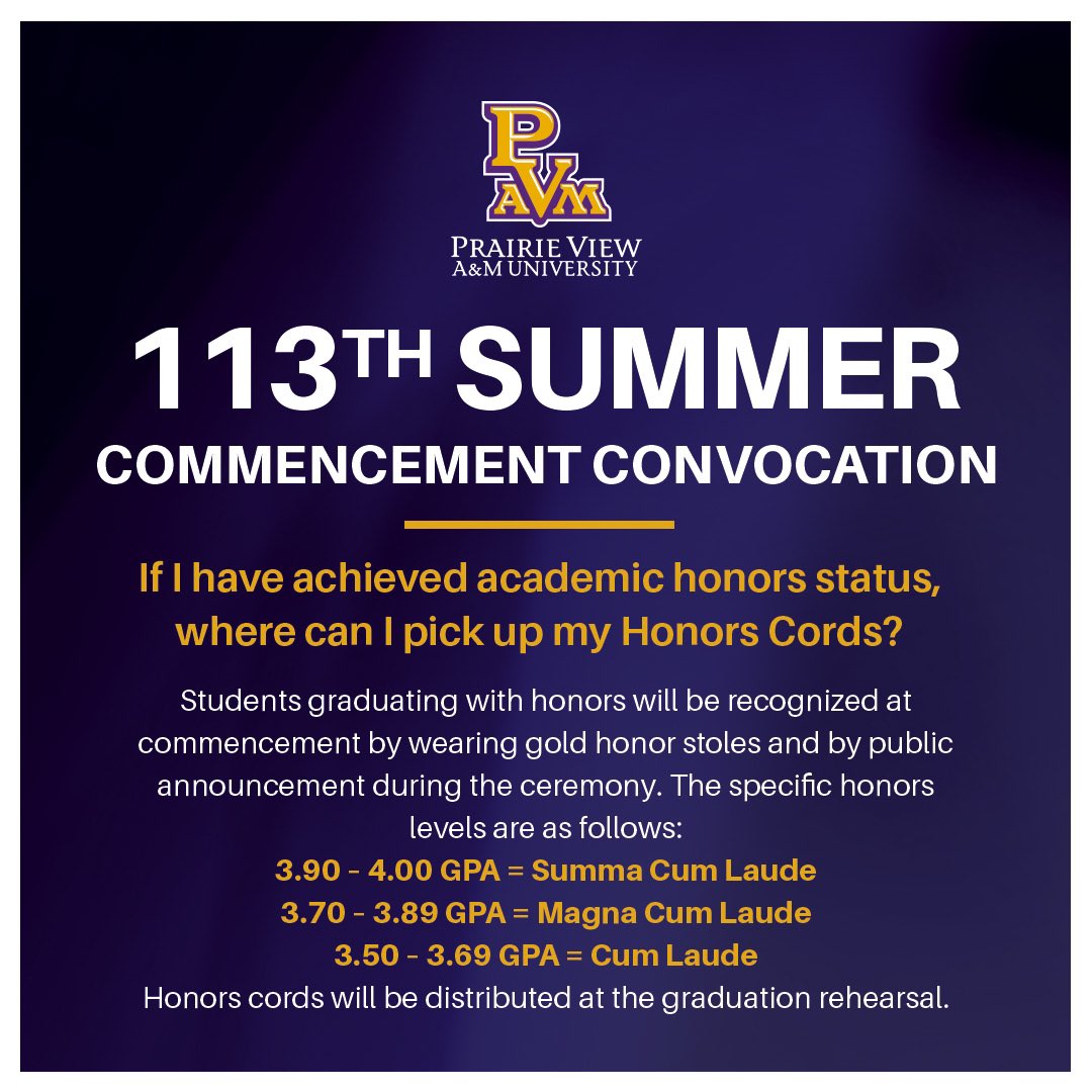 Happy 113th summer Commencement Convocation Panthers! 🎓It’s graduation week on “ The Hill” Here are a few frequently asked questions to help you, your family &amp; friends to get you to this big day!⬇️