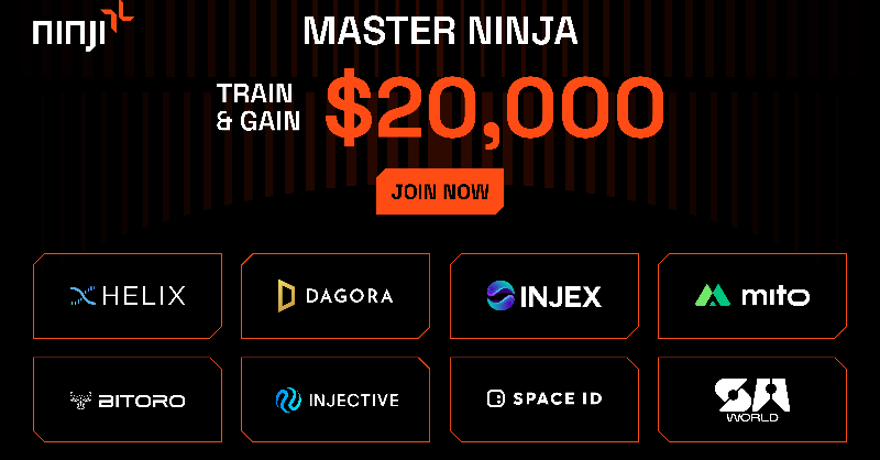 ninjiwallet's tweet photo. Attention, Ninjas!
Ready to unlock up to $20,000? 
Here's your first mission to be eligible for rewards: Import your xNinja wallet into Ninji Wallet
Get Ninji Wallet and claim the first 20,000 GEMs 

Claim even more GEMs 👉 https://t.co/pml8eTTkHi