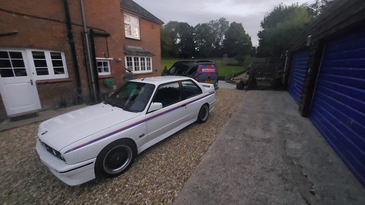 After a long hibernation it's back out and "such fun" apologies if you hear me before you see me but it's a bit loud