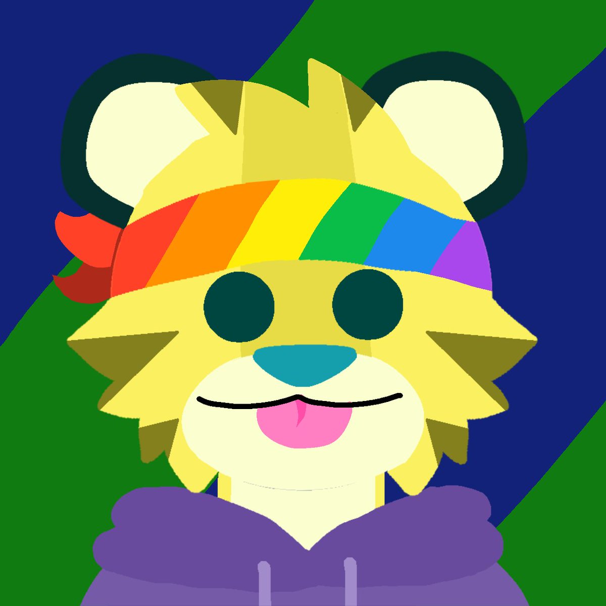 Scratchy_Wolf's tweet photo. Fanart for a another #superanimalroyale streamer, DeliSYS https://t.co/JGFNNG0gCm
