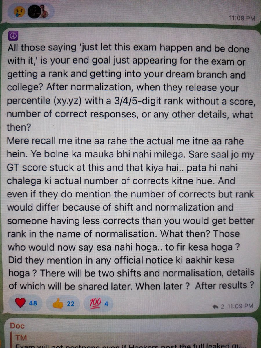 chai_crow's tweet photo. This! 

#neetpg https://t.co/v0PeV9uWGP