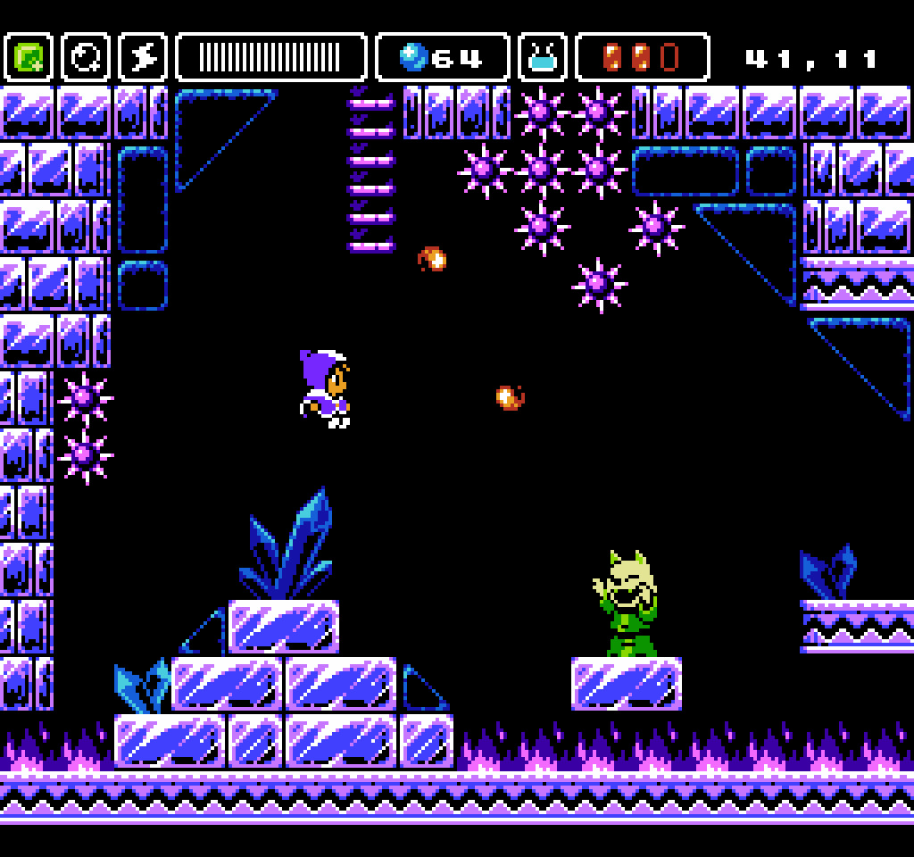 Every time I see a screenshot of Alwa's Awakening The 8-Bit Edition I feel I want to make another NES game, but I'm not sure if people would be that interested?

#nesdev #gamedev