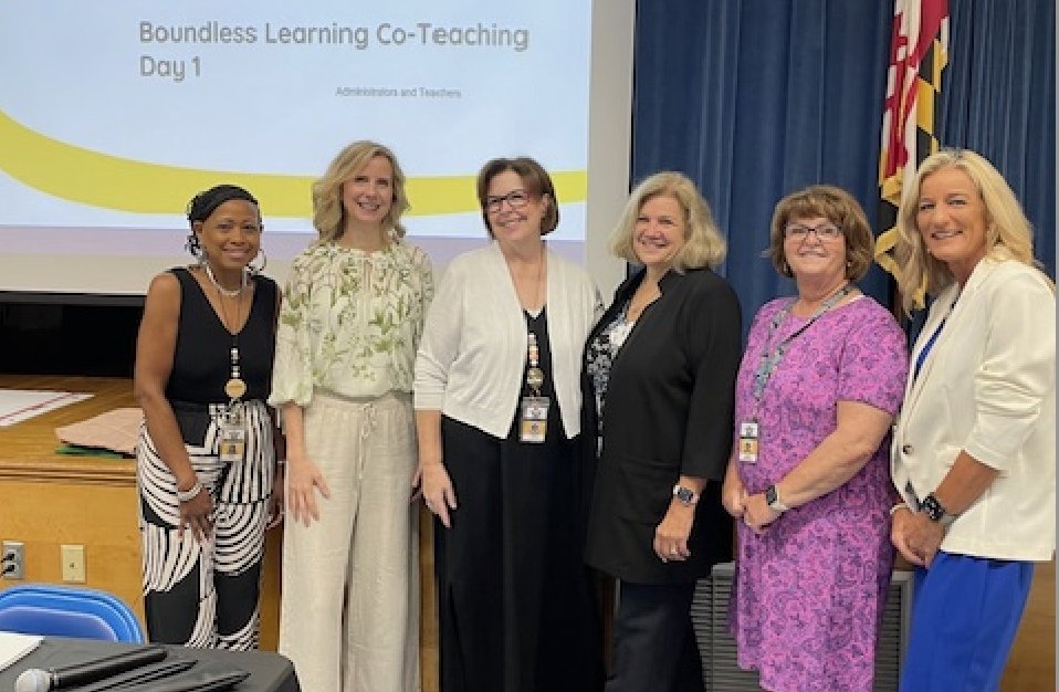 CTE's Melanie Upright began the Boundless Learning Co-Teaching training at Wicomico Co Public Schools. We're so excited to take this journey together! #coteaching #boundlesslearning
