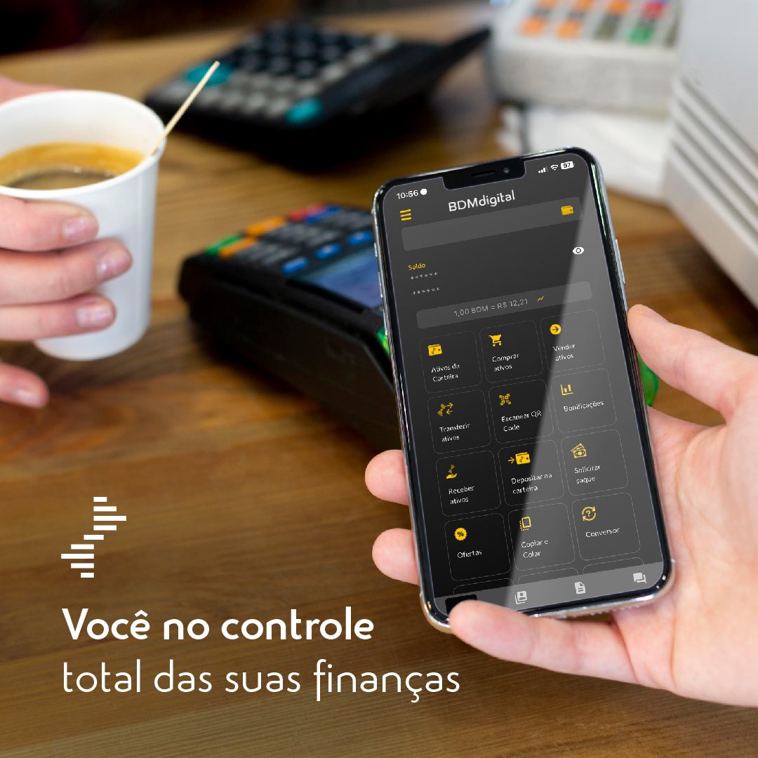 💡 Com o BDMdigital, você tem uma solução inteligente e eficiente! Nós oferecemos um gateway de pagamento integrado que converte seus ativos digitais diretamente na moeda local, facilitando suas transações e garantindo que você tenha controle total sobre suas finanças.