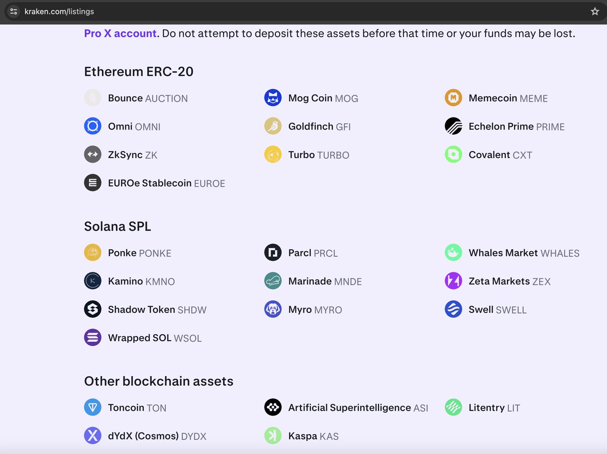 techyandfoodie's tweet image. #kaspa is on kraken roadmap to be listed kraken.com/listings