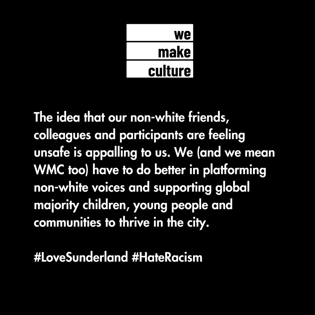 #LoveSunderland #HateRacism