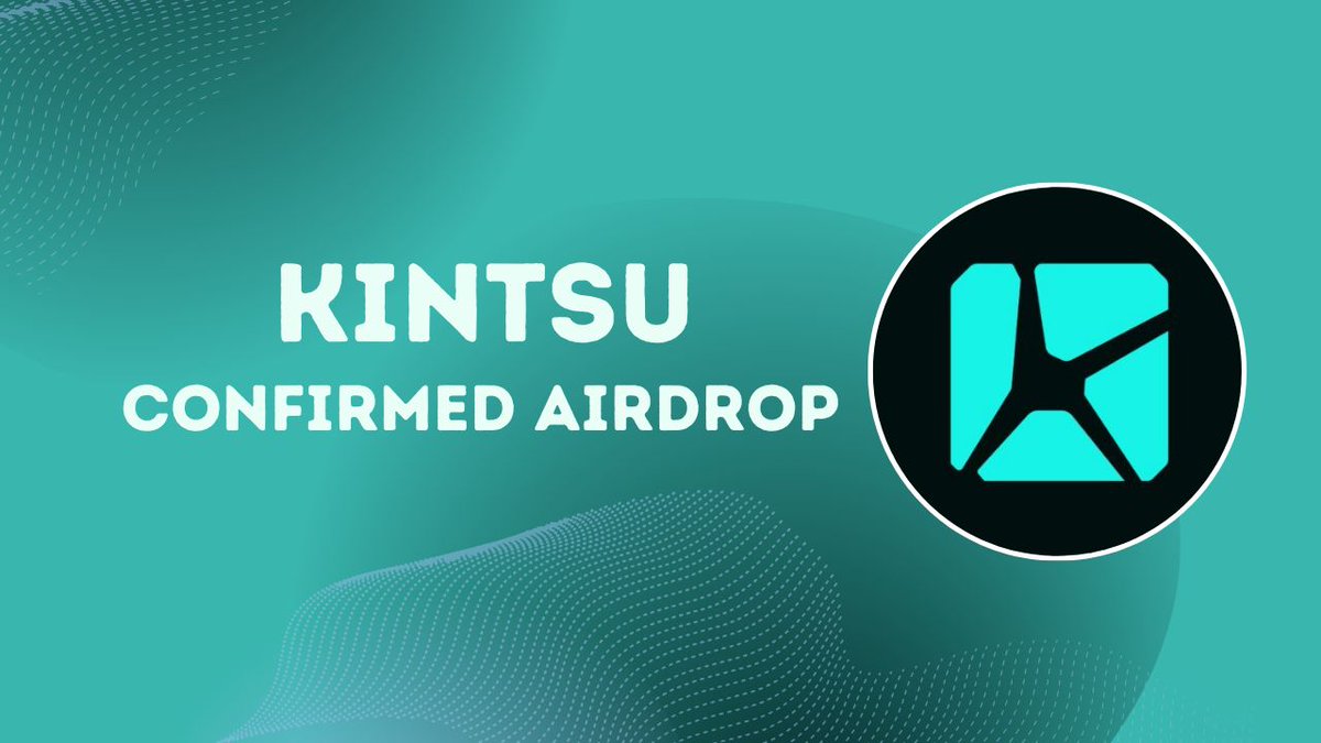 FareaNFts's tweet image. Kintsu Confirmed Airdrop🪂🪂

• Raised: $4M
• Costs: 💯 FREE 
• Potential: $1,100

Follow The Step-By-Step Guide👇🧵