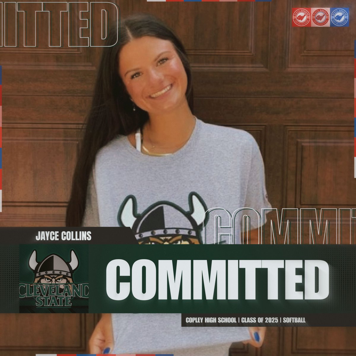 State Champs! W (@statechampsw) on Twitter photo Congratulations to these ladies on their commitments to play NCAA softball!
<a href="/hannahsimko2025/">Hannah Simko</a> ➡️ <a href="/FAUSoftball/">Florida Atlantic Softball</a>
<a href="/JayceCollins25/">Jayce Collins</a> ➡️ <a href="/CSU_Softball/">Cleveland State Softball</a>
Looking to be recruited? Sign up on statechampsw.com! Congratulations to these ladies on their commitments to play NCAA softball!
<a href="/hannahsimko2025/">Hannah Simko</a> ➡️ <a href="/FAUSoftball/">Florida Atlantic Softball</a>
<a href="/JayceCollins25/">Jayce Collins</a> ➡️ <a href="/CSU_Softball/">Cleveland State Softball</a>
Looking to be recruited? Sign up on statechampsw.com!