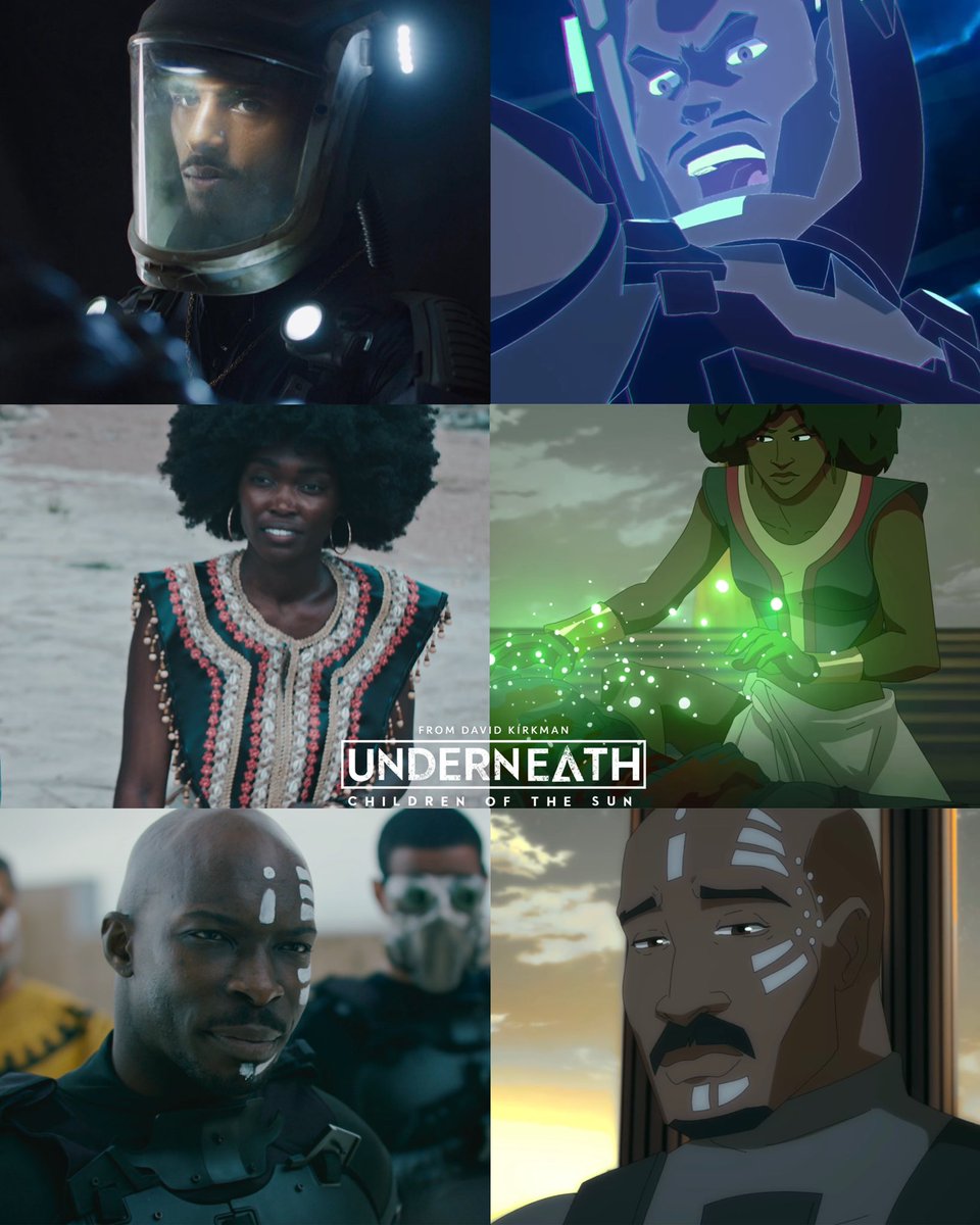 Our film is a hybrid. Both live-action and animation 🔥 Made in St. Louis, meant for the world ✌🏾 #Afrofuturism