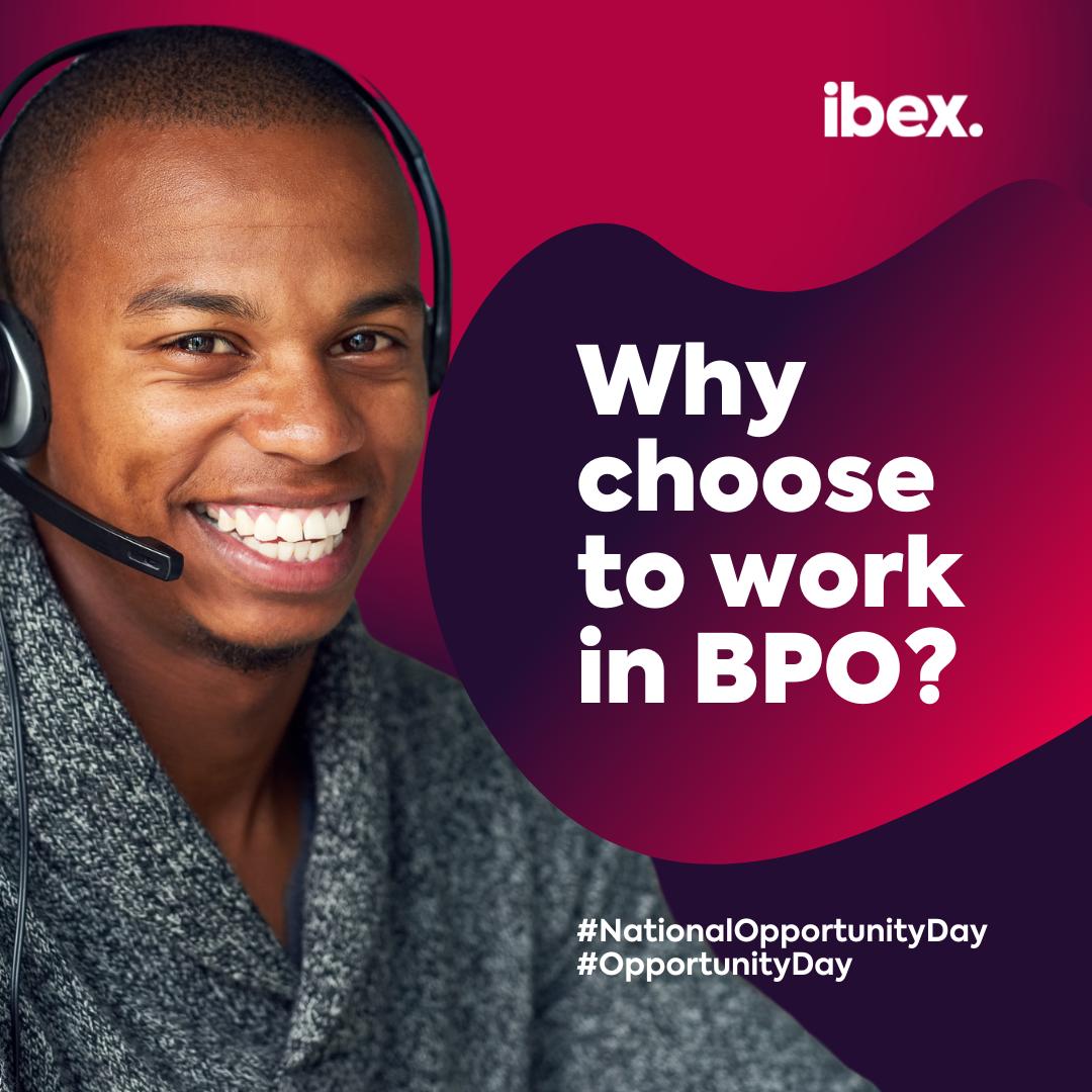 IBEXGlobalJa's tweet photo. Ever thought about a career in a BPO? Here’s why it’s a game-changer.

Join us today and discover why working in a BPO is your next great career move. 

Your future starts now!
Apply now: https://t.co/BtH4FHGFic

#ibexJamaica #WeAreIBEX #NationalOpportunityDay #OpportunityDay https://t.co/PDqXjxN1RU