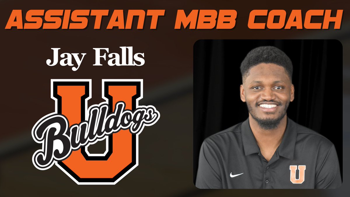 Union alumnus Jay Falls has been named #UnionMBB's assistant men's basketball coach!

“We are excited to have Jay Falls join our men’s basketball coaching staff,” said Union’s Interim Executive Director of Athletics Clay Butler.

#RepTheU

➡️➡️➡️ bit.ly/3YB9E0V