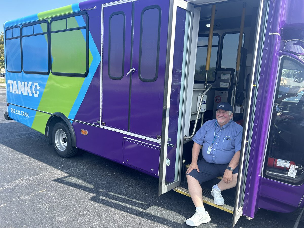 tankbus's tweet image. Our team is out testing TANK+ ahead of our launch next week! We can’t wait to share this service with you, Campbell County! #TANKBus #TANKPlus #CampbellCountyKY