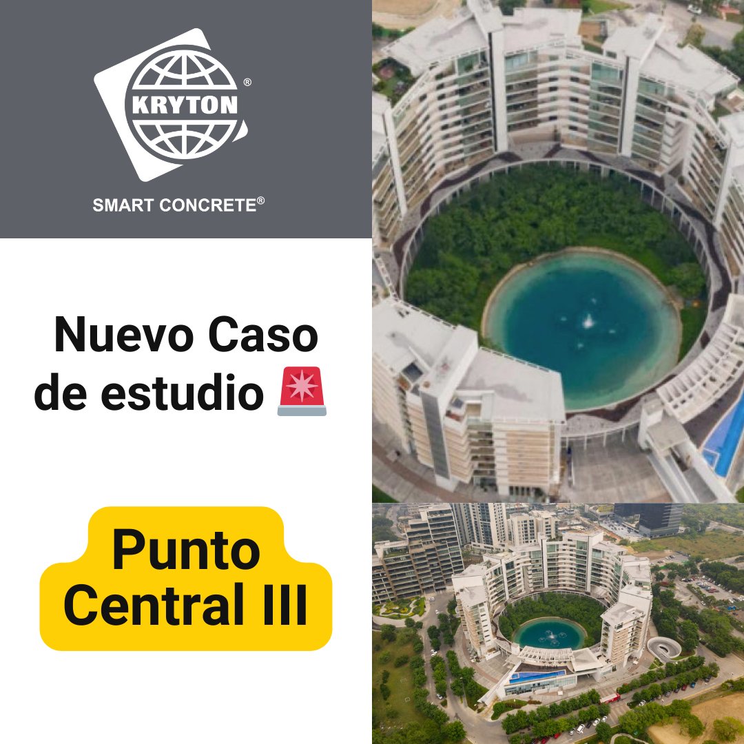 Kryton_ESP's tweet photo. 🏢🔨 ¡Emocionados de mostrar cómo las soluciones de impermeabilización de Kryton fortalecieron Punto Central III! Nuestros productos garantizaron durabilidad e integridad estructural. https://t.co/qO4GA5GdlK
#Impermeabilización #Concreto #Innovación #Construcción #Kryton https://t.co/T5WLvF6LF6