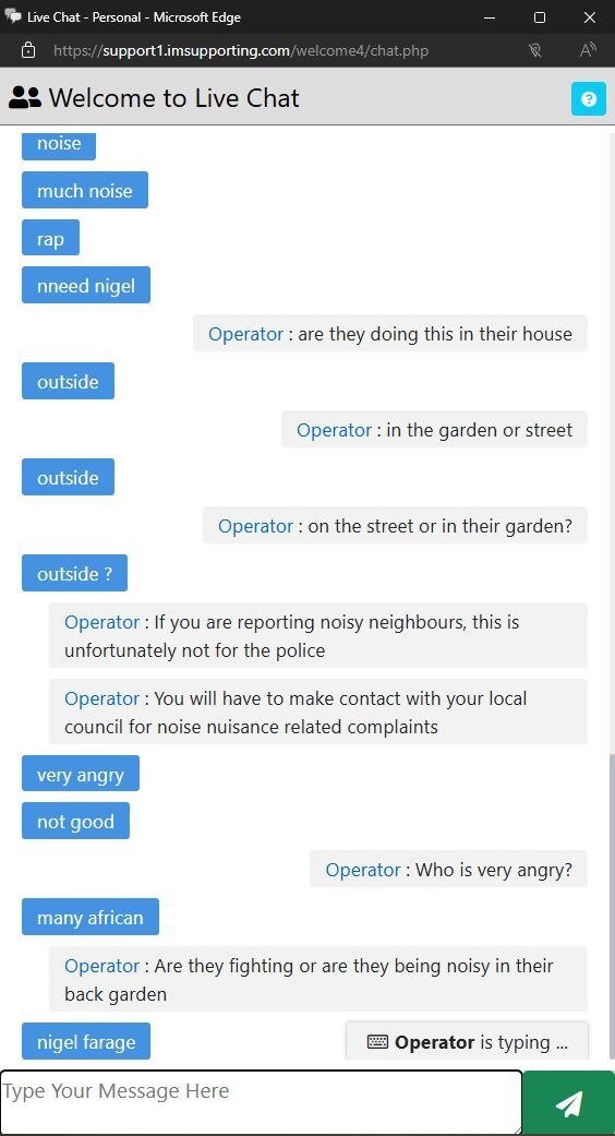 DissidentSoaps's tweet photo. 4channers flooding the UK police with complaints to waste their time. 🫡 https://t.co/1eCQjWiDzx