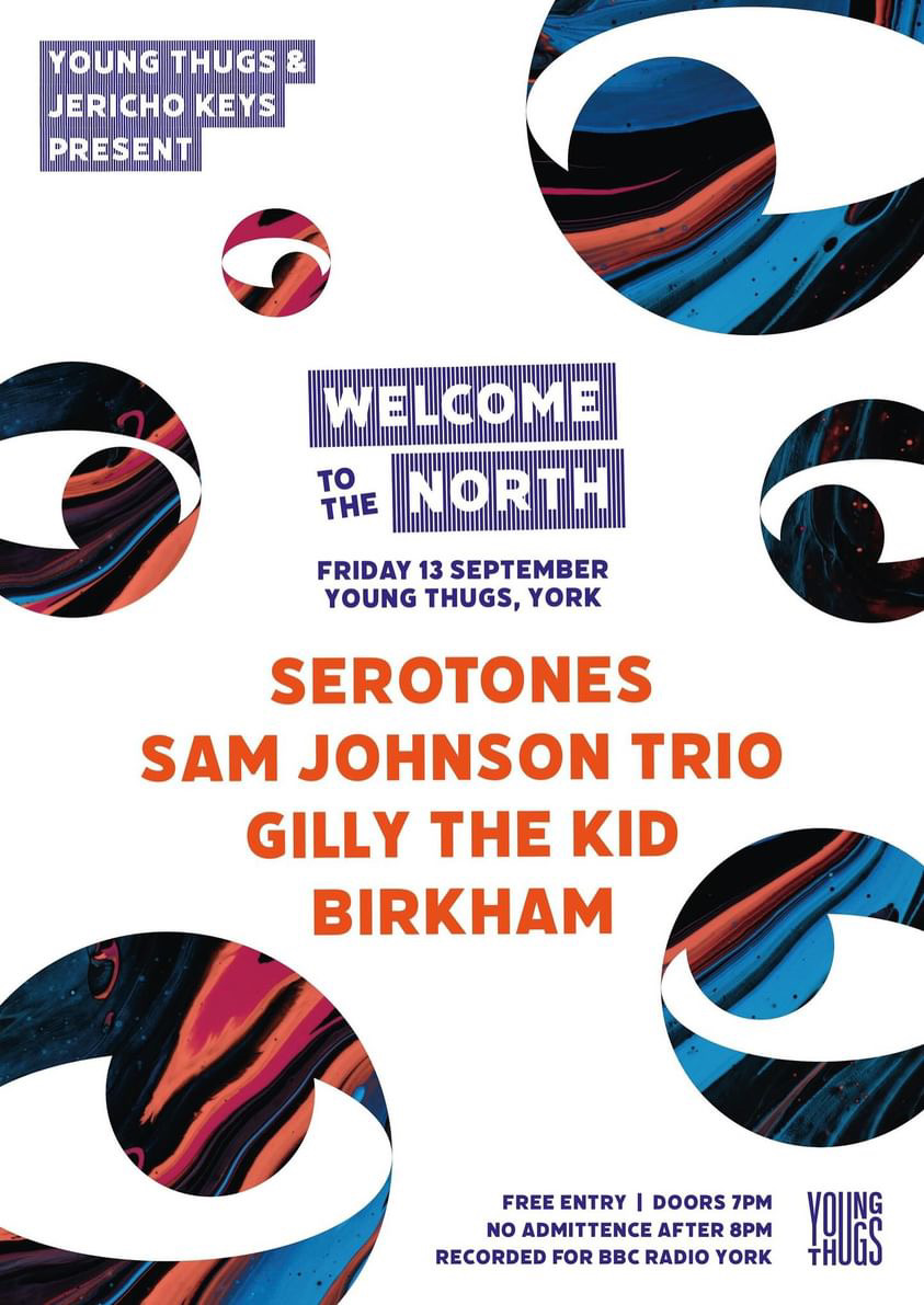 Serotones (@serotonesuk) on Twitter photo Come down to <a href="/youngthugsrecs/">Young Thugs</a> in York on the 13th of September to see us perform a stripped back set for <a href="/JerichoKeys/">Jericho Keys</a>' ‘Welcome ‘to the North’ event, which will be filmed and recorded for <a href="/bbcintroducing/">BBC Music Introducing</a>.
Entry is free! Come down to <a href="/youngthugsrecs/">Young Thugs</a> in York on the 13th of September to see us perform a stripped back set for <a href="/JerichoKeys/">Jericho Keys</a>' ‘Welcome ‘to the North’ event, which will be filmed and recorded for <a href="/bbcintroducing/">BBC Music Introducing</a>.
Entry is free!
