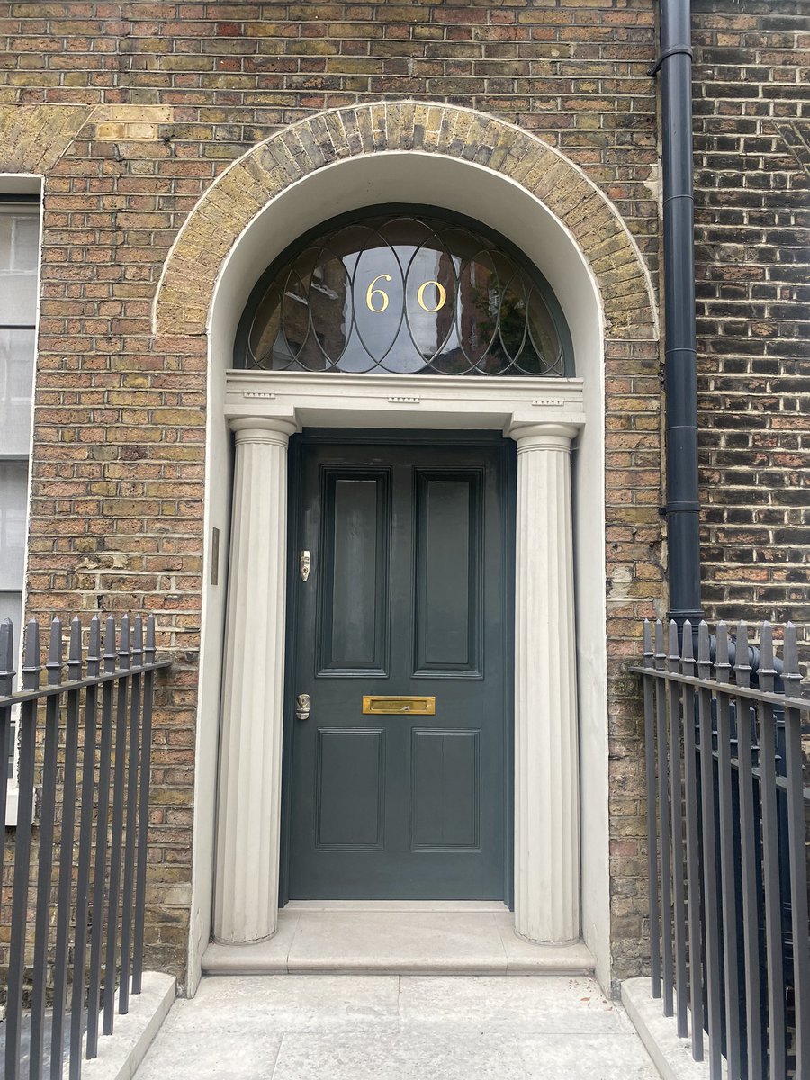 Bloomsbury door.