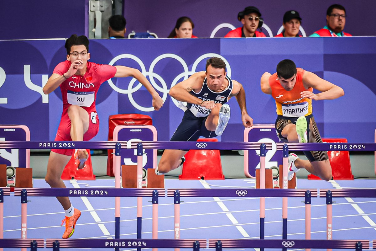 cyprusolympic's tweet photo. Άγγιξε τον τελικό ο @milan110mh. Για 6 εκατοστά έμεινε 9ος στους Ολυμπιακούς Αγώνες #Paris2024.
Ήταν 3ος στην 3η προκριματική σειρά με 13.32, χάνοντας στο νήμα (ο 8ος προκρίθηκε με 13.26) την ευκαιρία να γίνει ο 3ος αθλητής της Κύπρου με παρουσία σε δύο τελικούς Ολυμπιακών Αγώνων https://t.co/RwAiXhFjVN