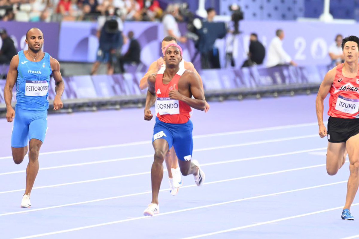 AndyMoralestv's tweet photo. #ULTIMAHORA Alexander Ogando a la Final de los 200 M #ParisOlympics2024 #Paris2024 https://t.co/aJYFNtE6J8