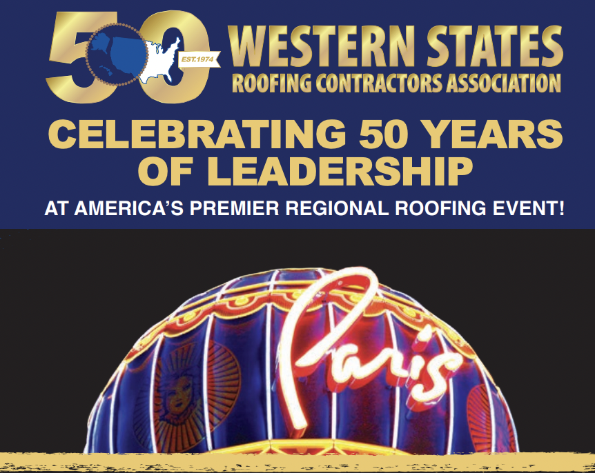 WesternColloid's tweet photo. REGISTER NOW for the Western Roofing Expo 2024, as WSRCA celebrates its 50th Anniversary – September 29th – October 1st at the Paris Las Vegas. Join #WesternColloid in Booth #321 to help celebrate their 50th year!
https://t.co/LxNLJN2JMV https://t.co/nJxKra0AqW