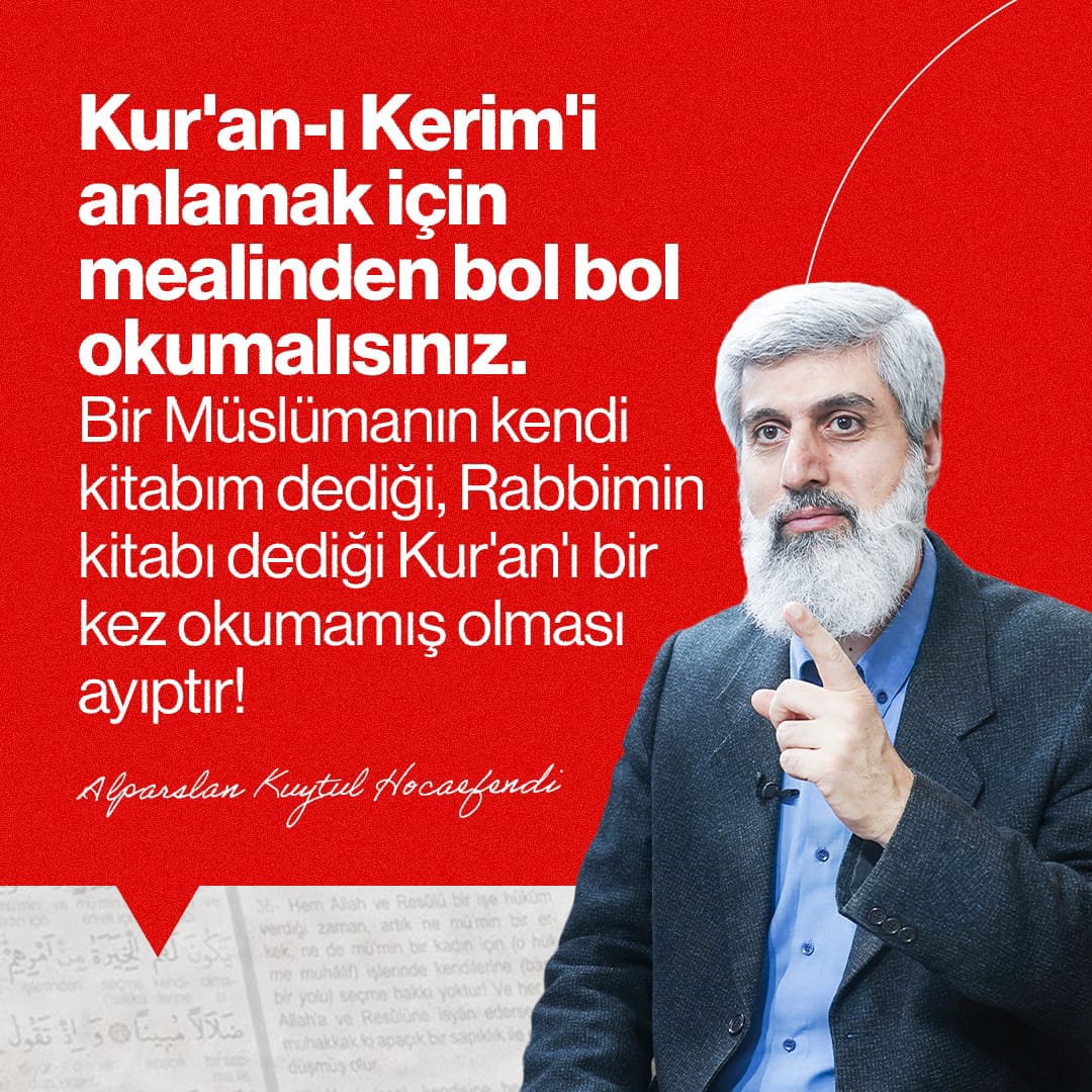 Kur'an  insanlığın pusulasıdır
MealOku Kur'anıAnla Yolunu Bulanlardan ol
#MealOkumaProgramı