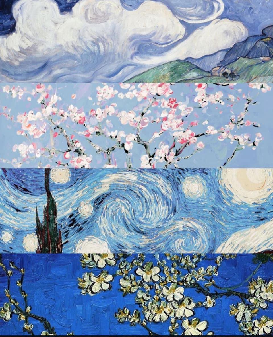 El azul de van Gogh…