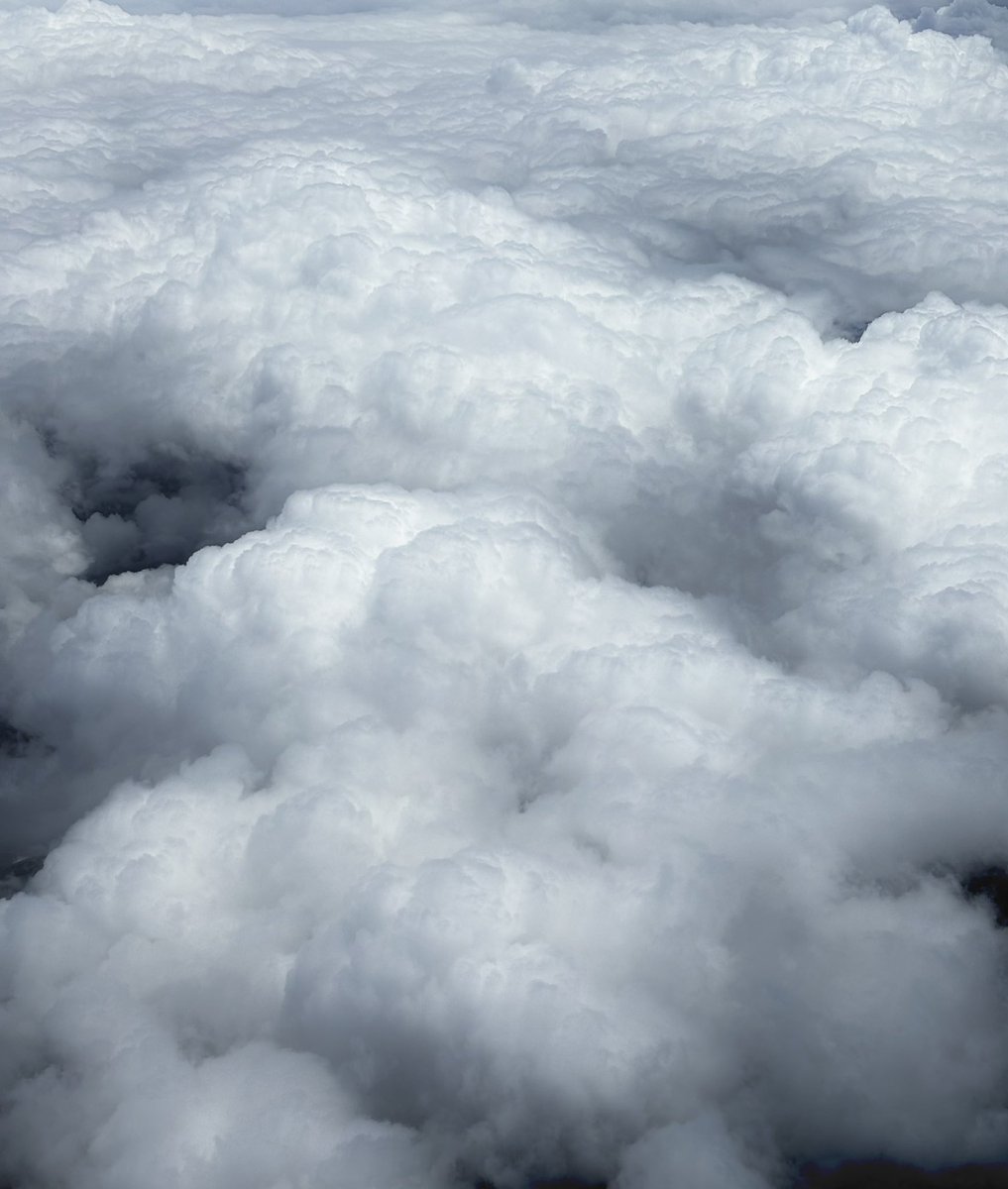From this vantage point (airplane), the storm doesn’t look so intimidating.  This is just a reminder to keep your #MIND ABOVE the storm.  #Mindset #SEL #SAMEpage <a href="/johnnyp_quest/">Johnny G. Powell</a> <a href="/CO0L_J/">uPhilMe</a> <a href="/b_claire99/">Brenda💗</a> <a href="/CaldwellTr3/">Tre Caldwell</a>