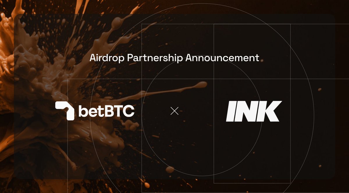 Announcement: Airdrop Partner #1 

We are thrilled to announce a partnership with @inkonbtc for our upcoming Runes airdrop.

Let’s bridge Bitcoin communities together. 🤝

More partnership announcements coming, please let us know who we should include.