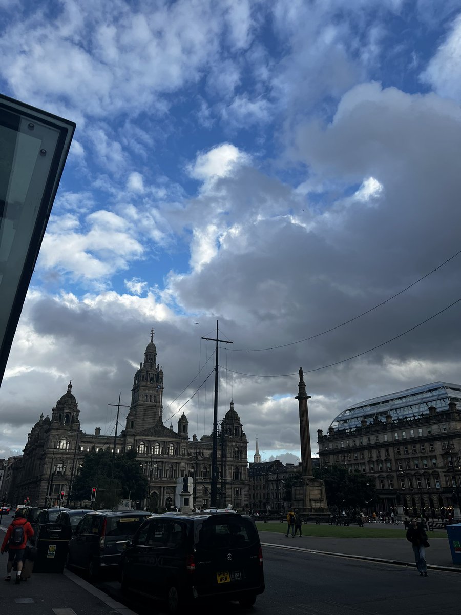 No white supremacists to be seen in George Square (other than the usual ones on plinths)