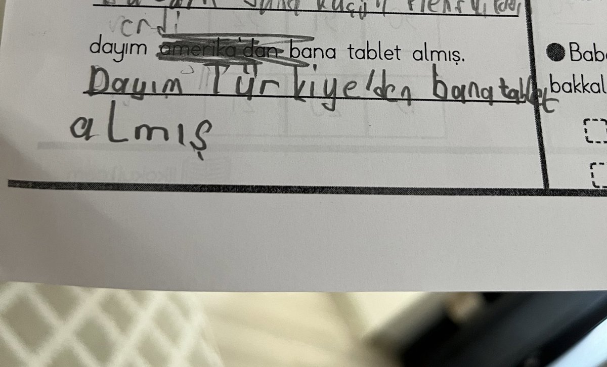 Çocuğun Amerika düşmanlığı bizi aştı artık.