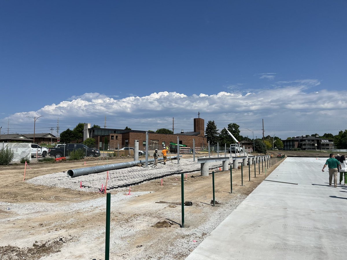 puls9sean's tweet image. The new Kearney Catholic track &amp;amp; field is coming along amazing!