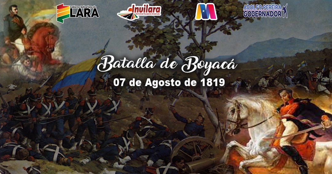 #07Ago El Puente de Boyacá, ubicado a 14 kilómetros de Tunja y a 110 kilómetros de Bogotá, fue lugar de uno de los combates más grandes que se han librado en territorio colombiano por nuestra independencia: Fue un enfrentamiento entre las tropas reales y las libertadoras.