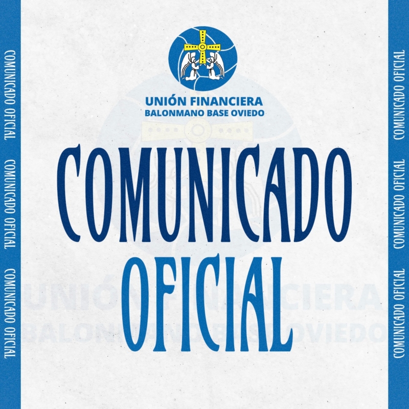 bbaseoviedo's tweet photo. 📝 COMUNICADO OFICIAL 

🧑‍⚖️ La @RFEBalonmano notifica al Unión Financiera Base Oviedo que jugará en División de Honor Plata en la temporada 2025-26

➡️ https://t.co/21oygzGrgg https://t.co/edo6rjwVk4