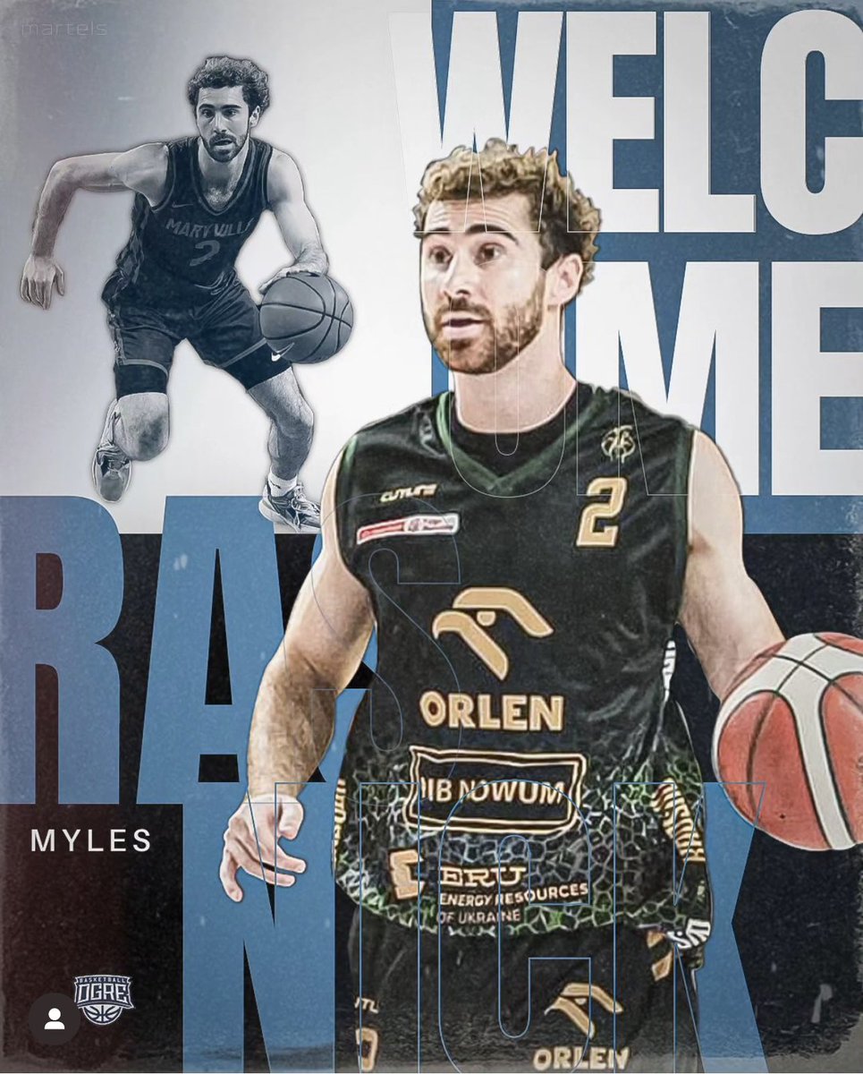 So proud of this young man! 
Just signed his 2nd professional contract with <a href="/BK_OGRE/">Ogre basketball</a> 
He is headed to Latvia 🇱🇻 this season after a great year in Poland 🇵🇱last season. 

Keep being you #2! 
Proud of you <a href="/MylesRasm/">myles rasnick</a> 
<a href="/d3hoops/">D3hoops/Patrick Coleman</a> <a href="/d3hoopsville/">Hoopsville/McHugh</a> 
🏀RepTheM🏀