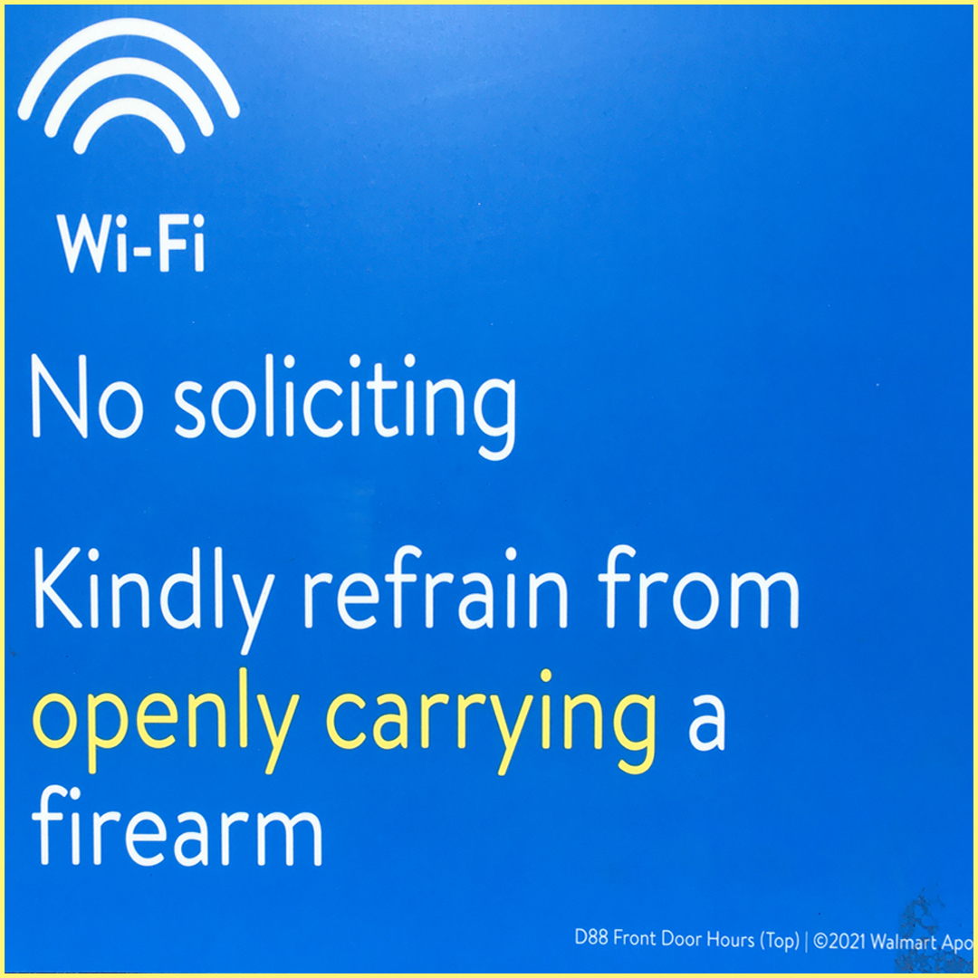 So—that's a hard "no" on petitions but a "maybe" on shotguns?