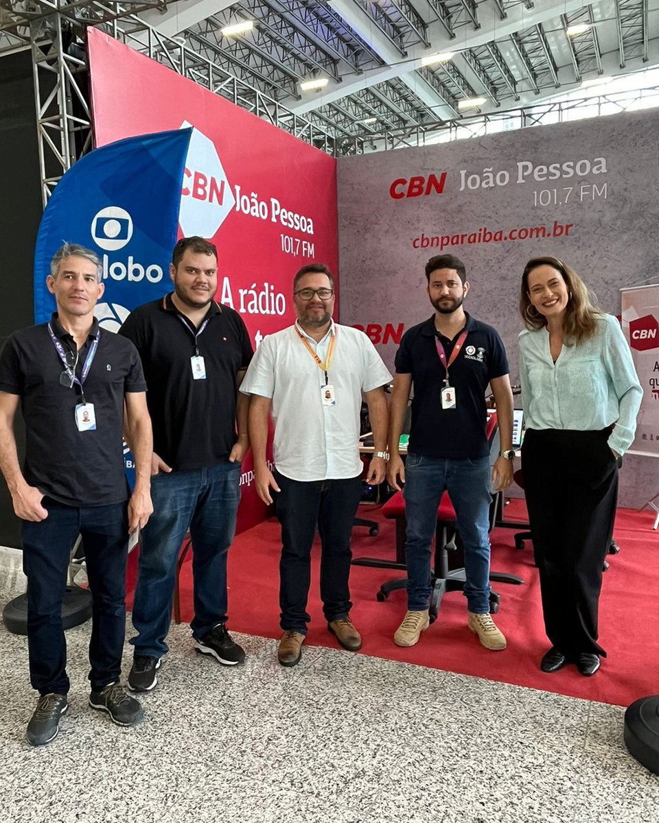 cbnpb's tweet photo. Atenção, amantes da tecnologia! 😜🚨 O CBN Cotidiano de hoje é especial! Estamos ao vivo direto da Expotec, a maior feira de tecnologia do Nordeste, no Centro de Convenções de João Pessoa.

Ouça a CBN Paraíba!
📻 101,7 FM em João Pessoa
➡ https://t.co/QOUBIsAAHA

#Expotec2024 https://t.co/o2BqzQZQgG