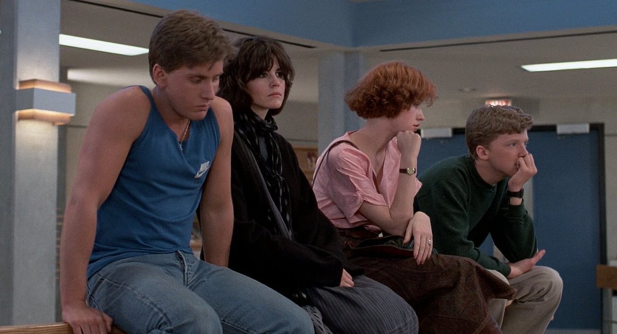 TheCinesthetic's tweet photo. the breakfast club (1985) dir. john hughes https://t.co/Skjg8fBUmi