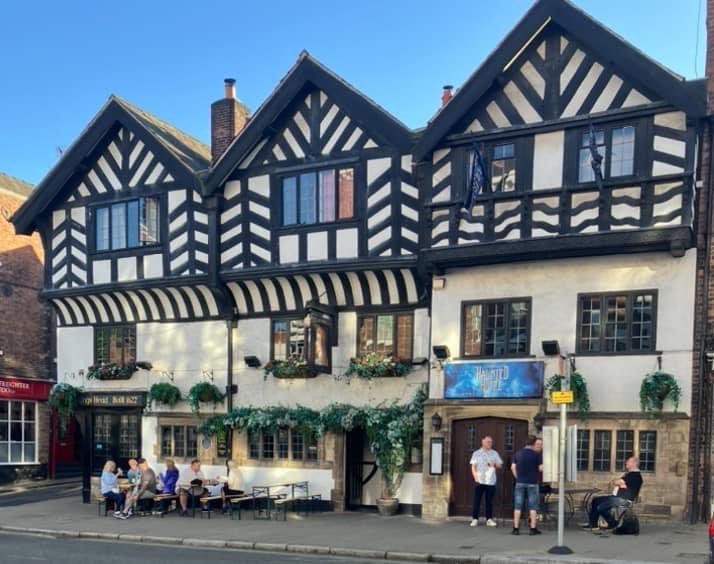 EmGriff80's tweet image. My Haunted hotel @myhauntedhq Chester, England 
Could you sleep here? 
#TheMyHauntedProject #Myhauntedhotel #paranormal #ghosts