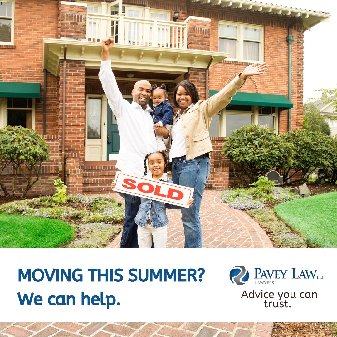 Not every real estate transaction runs smoothly. Real estate lawyers have keen eyes, and are always on the lookout to help solve any problems before they spiral out of control.
 CONTACT OUR OFFICE TODAY to set up a consultation. 

(519) 621-7260
info@paveylaw.com